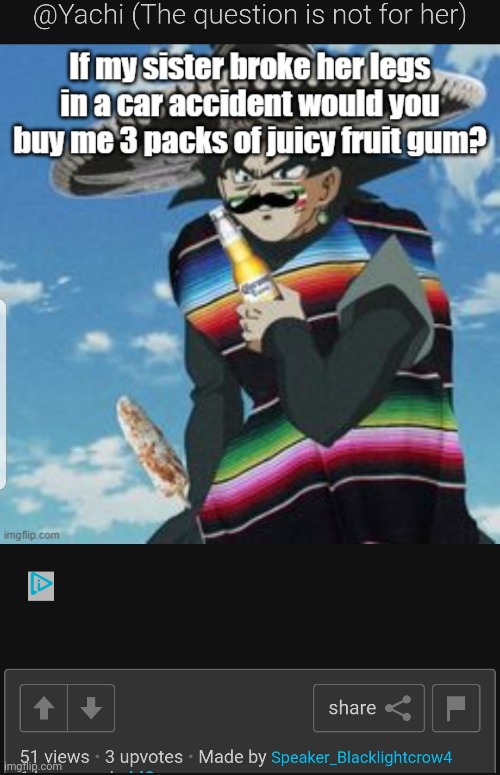 made w/ Imgflip meme maker