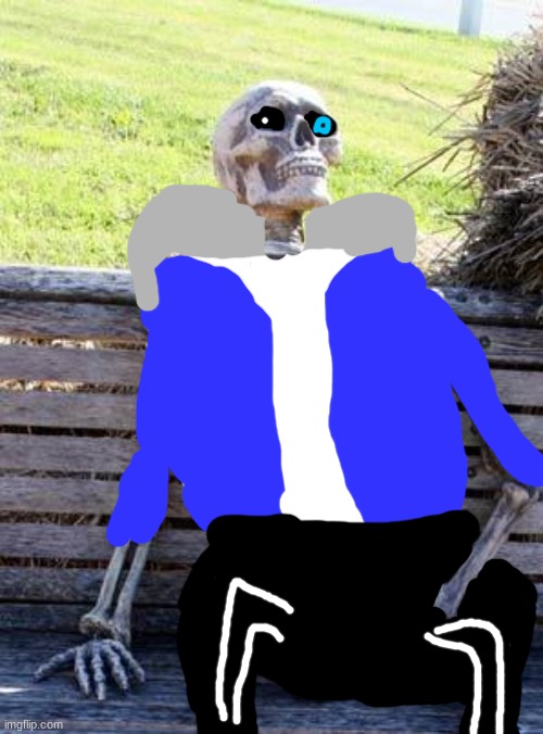 i am artsists | image tagged in memes,waiting skeleton | made w/ Imgflip meme maker