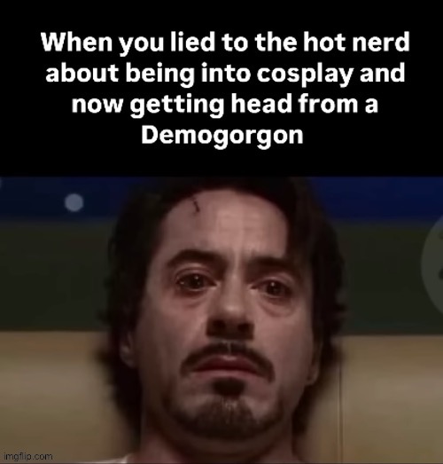 How crazy would Demogorgon head go | made w/ Imgflip meme maker
