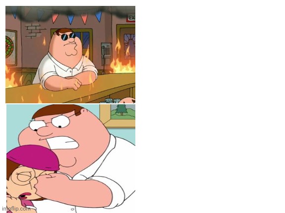 Blind Peter, Angry Peter Blank Meme Template