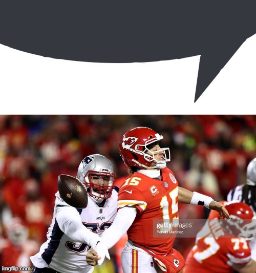 image tagged in discord speech bubble,mahomes fumble | made w/ Imgflip meme maker