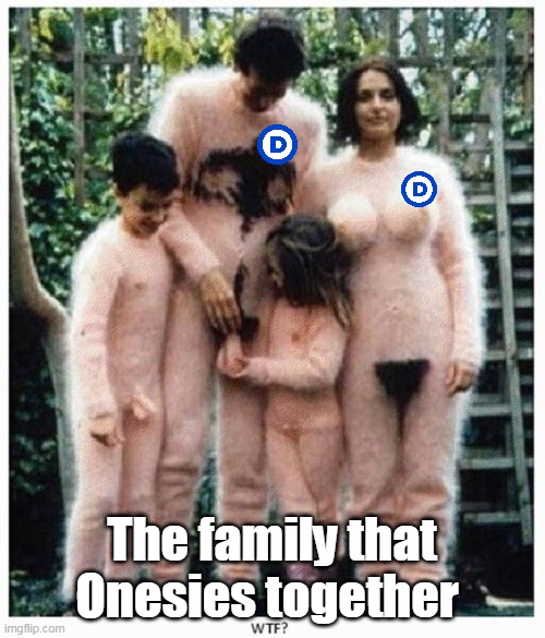 The family that Onesies together | made w/ Imgflip meme maker