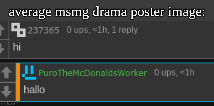 average msmg drama poster image: | made w/ Imgflip meme maker