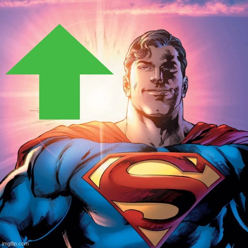 image tagged in superman smiling | made w/ Imgflip meme maker