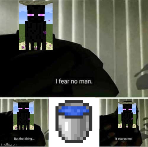 Have a good day! | image tagged in i fear no man,minecraft,fun,funny | made w/ Imgflip meme maker