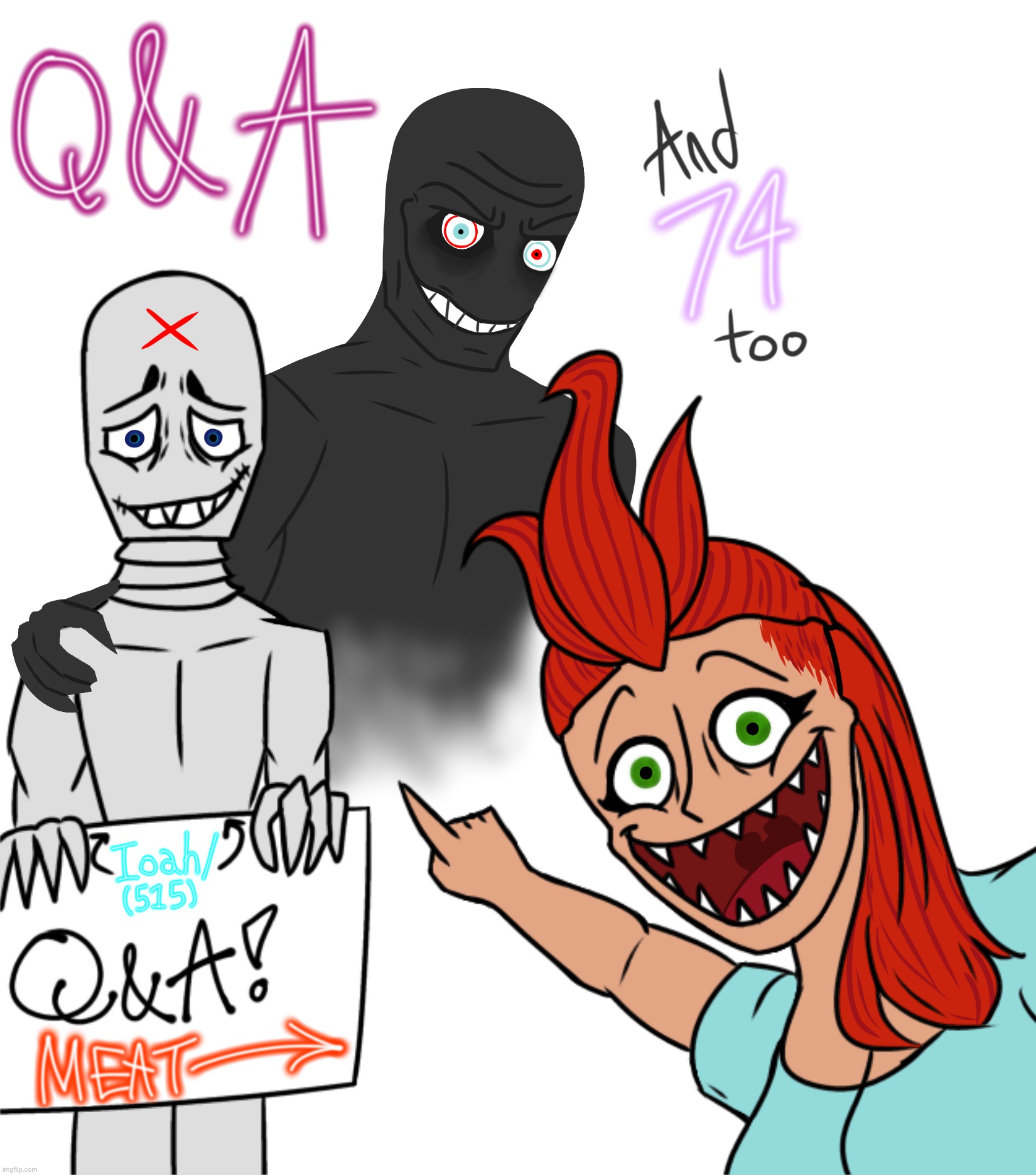 ASK THESE MORONS SOME QUESTIONS AND THEY WILL ANSWER!!!! | image tagged in ocs,chicken noodle soup,idk what to put here | made w/ Imgflip meme maker