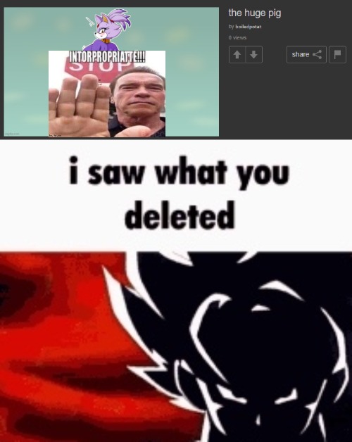 image tagged in i saw what you deleted | made w/ Imgflip meme maker