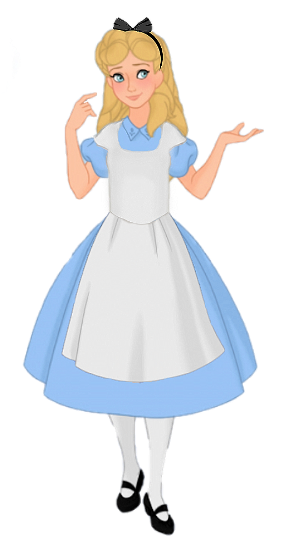 Alice (Alice in Wonderland) Blank Meme Template
