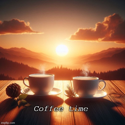 Coffee Time | Coffee time | image tagged in coffee time | made w/ Imgflip meme maker