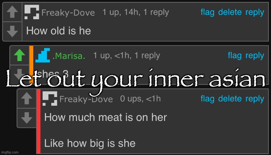 Let out your inner asian | made w/ Imgflip meme maker