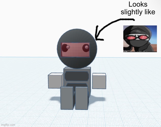 Looks slightly like | made w/ Imgflip meme maker