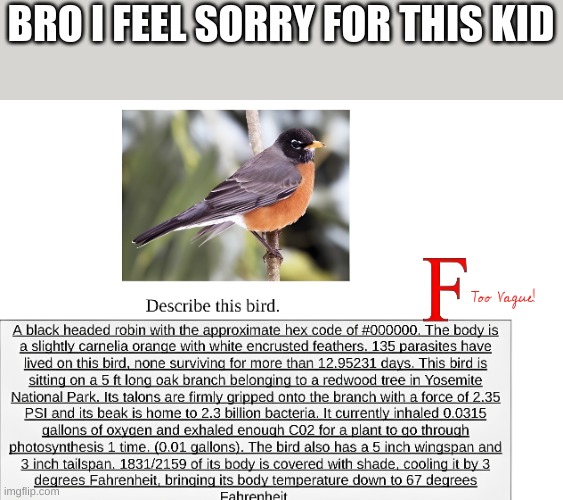 bro who wrote this | BRO I FEEL SORRY FOR THIS KID | image tagged in fun,hot,memes,new,trending,funny | made w/ Imgflip meme maker