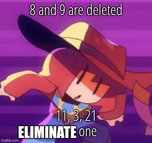 mb meant to say eliminate | ELIMINATE | made w/ Imgflip meme maker