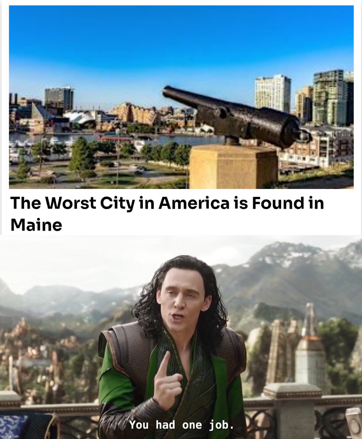 Name the city | image tagged in you had one job just the one | made w/ Imgflip meme maker