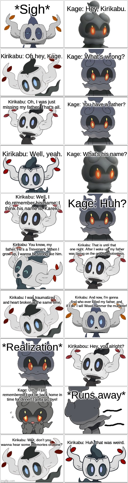 Kirikabu's father.mp3 | image tagged in comic,kage,kirikabu | made w/ Imgflip meme maker