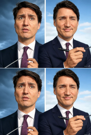 Dumb Trudeau Blank Meme Template