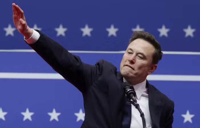 White Power Salute Blank Meme Template