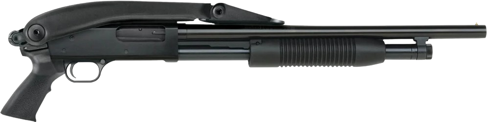 Mossberg 500 (pistol-grip and folded stock) Blank Meme Template