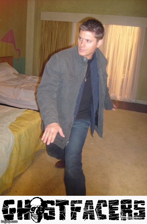 Next On... GHOSTFACERS! | image tagged in this fr looks like the mystery spot motel,idk why this was my first thought,supernatural,dean winchester,ghostfacers | made w/ Imgflip meme maker