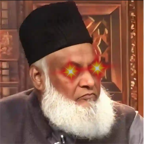 Yahoodi Sazish ft Dr Israr Ahmed the Sazishi boy Blank Meme Template