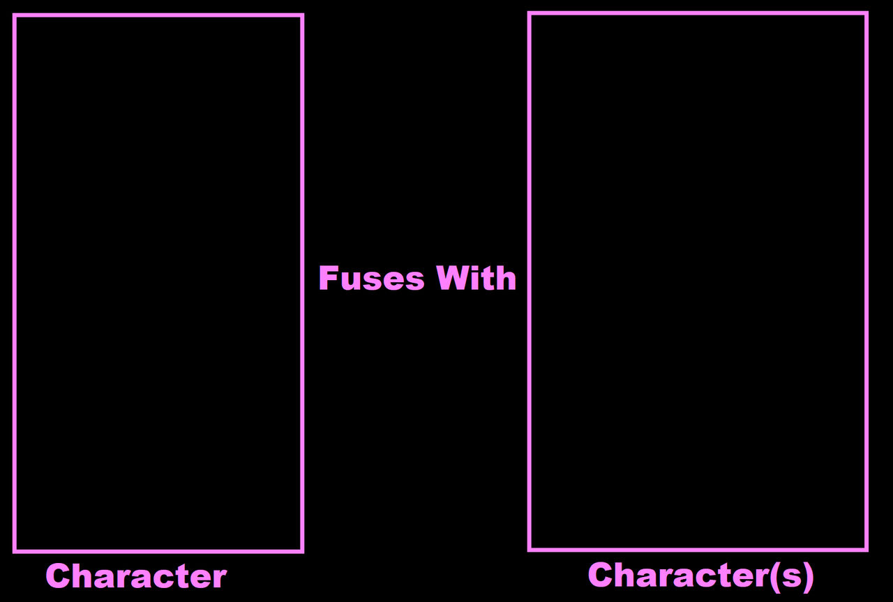 What If Character Fuses With Who Blank Meme Template