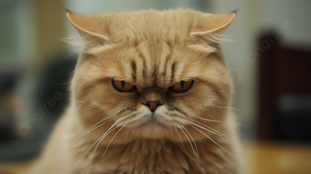 Gato enojon Blank Meme Template