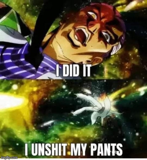 "They said it couldn’t be done, said I was a madman." | image tagged in jojo's bizarre adventure | made w/ Imgflip meme maker