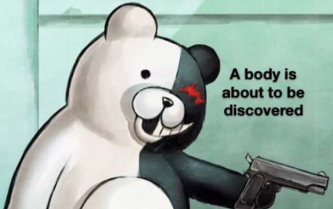 devil bear Blank Meme Template