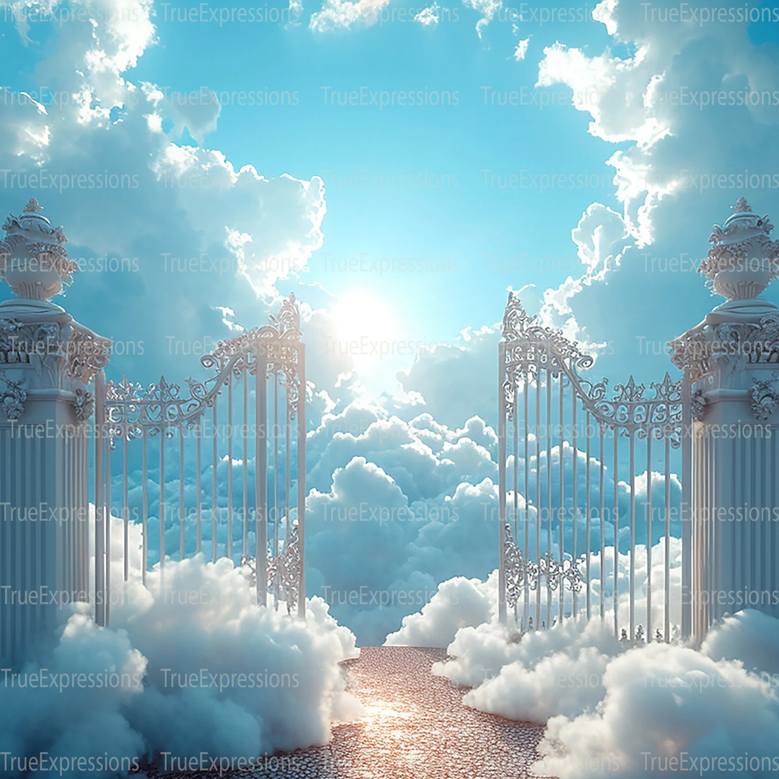 Gates Of Heaven Blank Meme Template