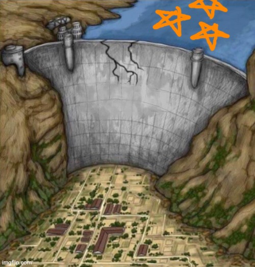 cracking water dam | image tagged in cracking water dam | made w/ Imgflip meme maker