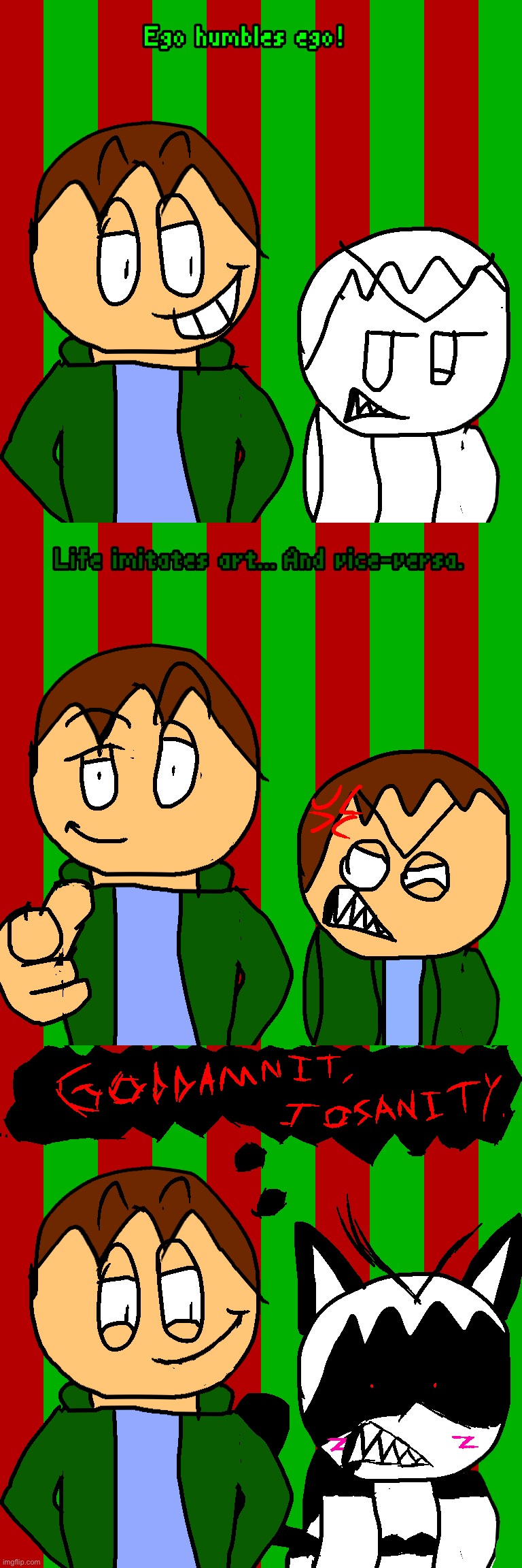 Me and Malice, together on this screen, K-I-S... Uh... Nevermind. | made w/ Imgflip meme maker