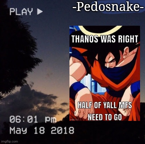 bet you it was osde behind the alt | image tagged in pedo snake announcement | made w/ Imgflip meme maker