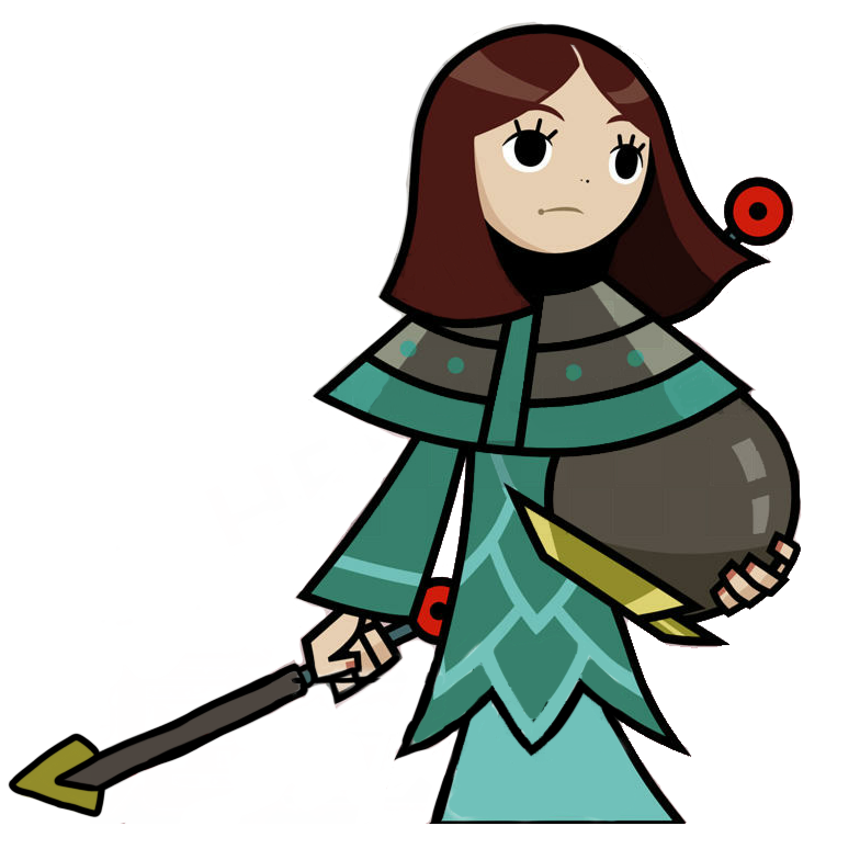 Lady Green Blank Meme Template
