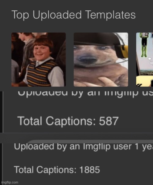rowley temp is ahead of chucklenuts despite chucklenuts having more captions | made w/ Imgflip meme maker