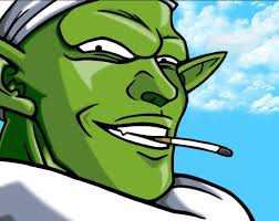 High Quality Smug Piccolo Blank Meme Template