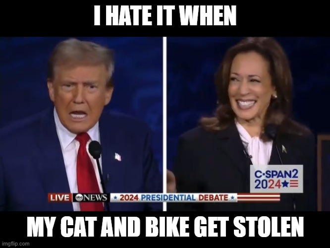 just common sense | I HATE IT WHEN; MY CAT AND BIKE GET STOLEN | image tagged in eating the pets,thug life,controversial | made w/ Imgflip meme maker