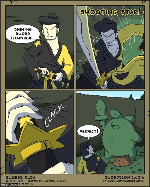 Shooting star | image tagged in shooting star,star,swords,sword,comics,comics/cartoons | made w/ Imgflip meme maker