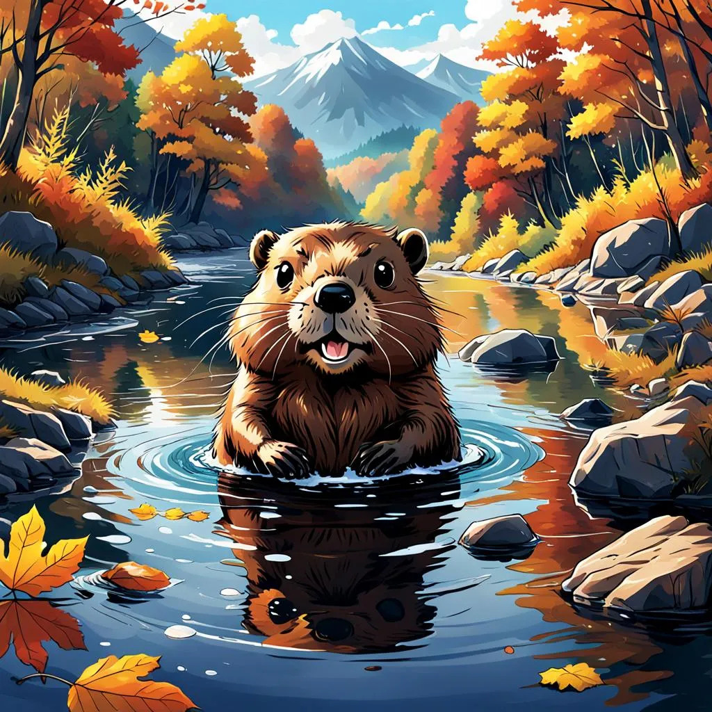 beaver Blank Meme Template