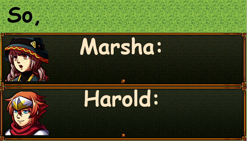 Ask Marsha and Harold Blank Meme Template