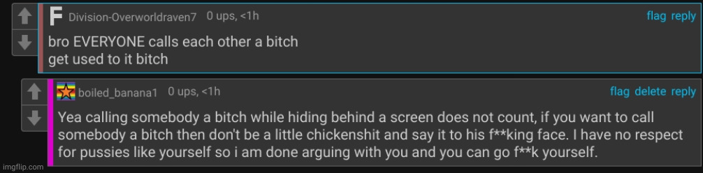 be a man and quit hiding behind a damn screen | made w/ Imgflip meme maker