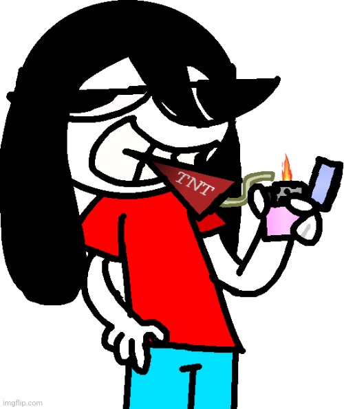 Smoking is sick. | image tagged in badass fucking picture of ronbin smoking a dynamite stick | made w/ Imgflip meme maker