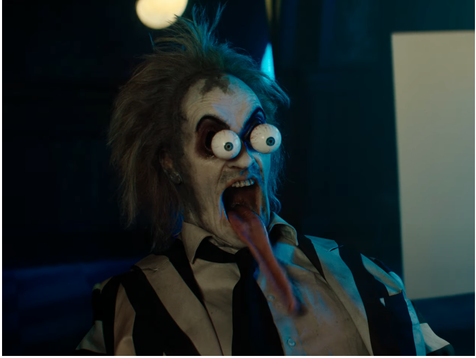 Beetlejuice shocked Blank Meme Template