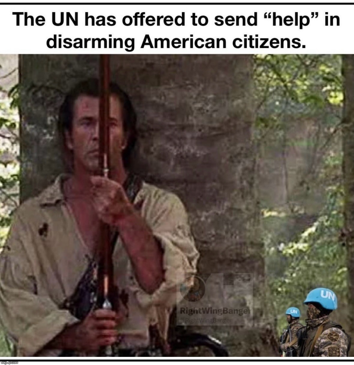 Blue Helmets Make Great Targets | image tagged in united nations,blue helmets,target rich environment,right wing bangers,right wing extremists,2nd amendment | made w/ Imgflip meme maker