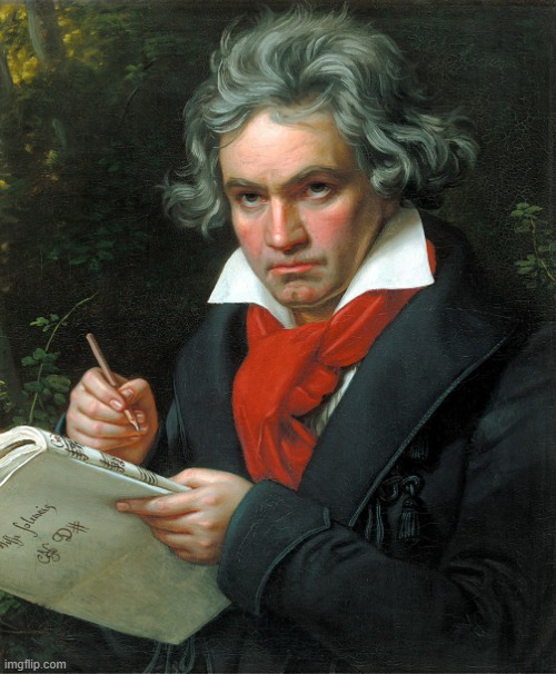 image tagged in beethoven | made w/ Imgflip meme maker