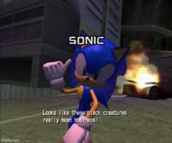 Sonic being racist | made w/ Imgflip meme maker