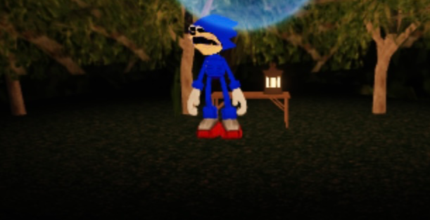 Sonic side eye Blank Meme Template