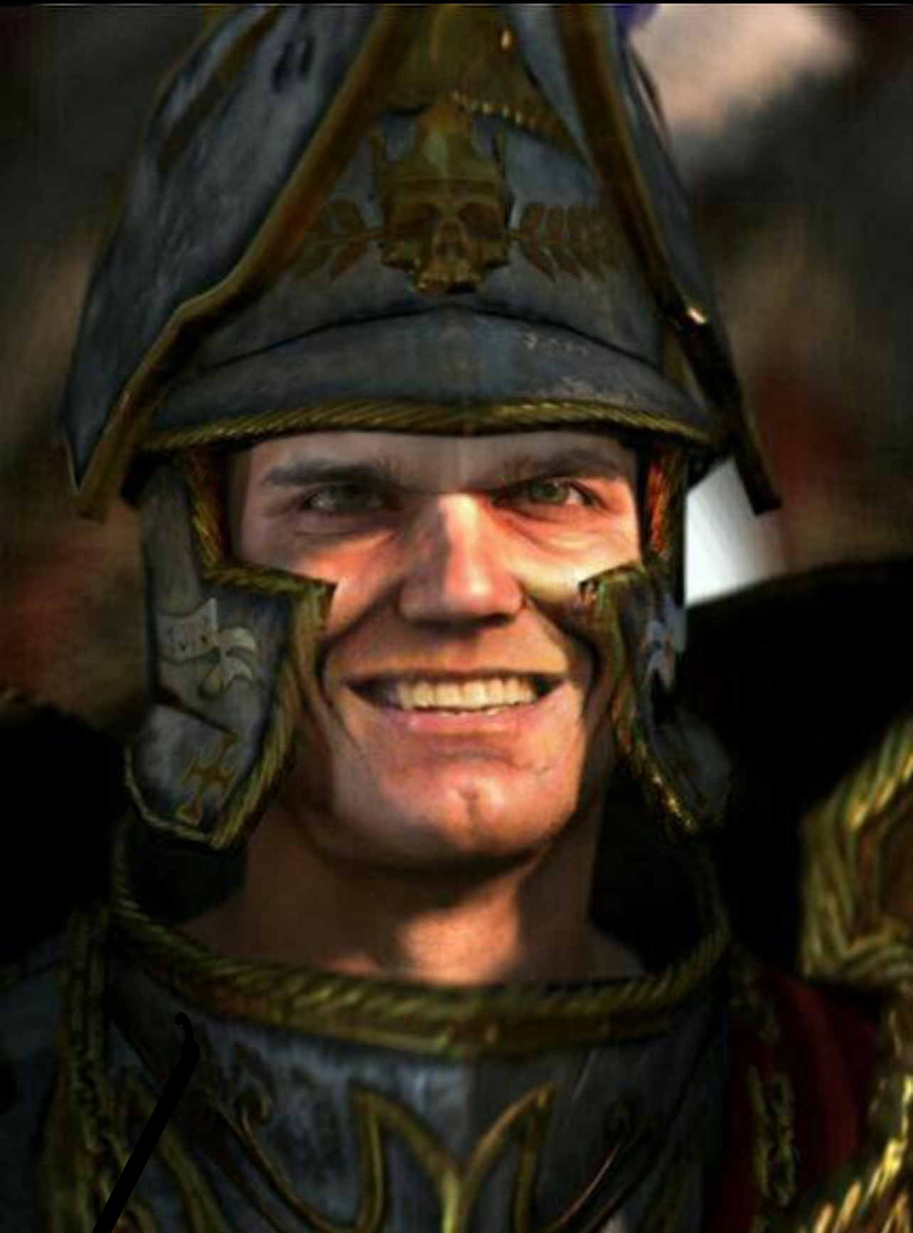 Karl Franz smiling Blank Meme Template