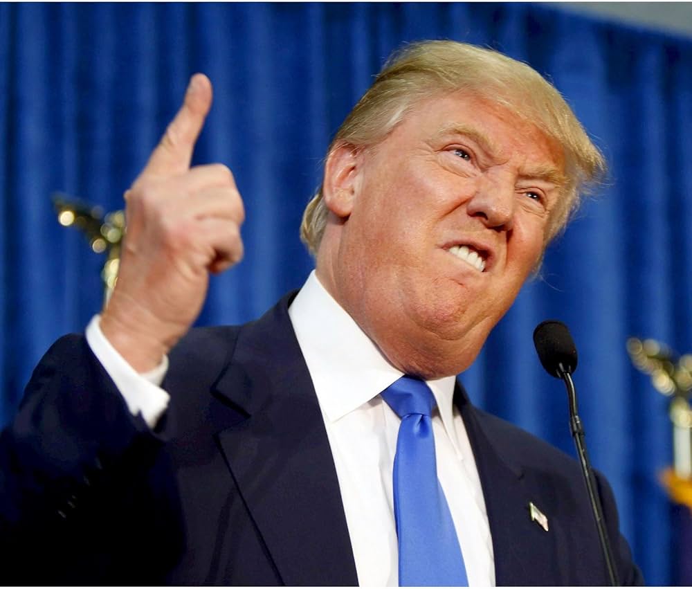 Trump-toé pas Blank Meme Template
