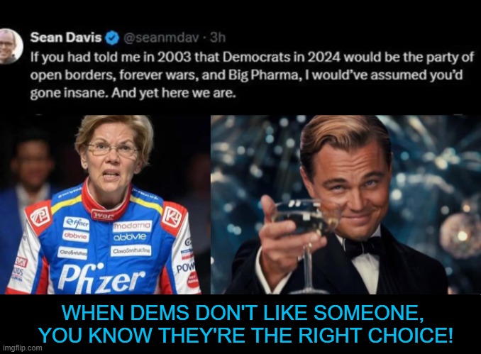 Litmus Test | WHEN DEMS DON'T LIKE SOMEONE, 
YOU KNOW THEY'RE THE RIGHT CHOICE! | image tagged in political humor,democrats,donald trump,health,defense,intelligence | made w/ Imgflip meme maker