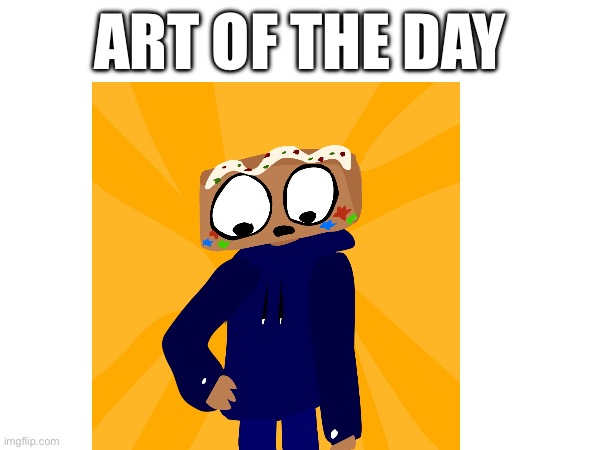 Hi | ART OF THE DAY | image tagged in cosmo | made w/ Imgflip meme maker